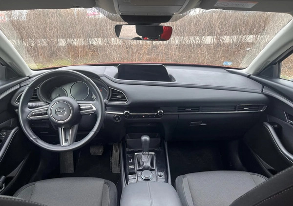 Mazda CX-30 cena 118900 przebieg: 24600, rok produkcji 2021 z Warszawa małe 29